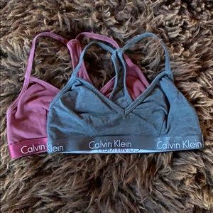 Calvin Klein Sports bras